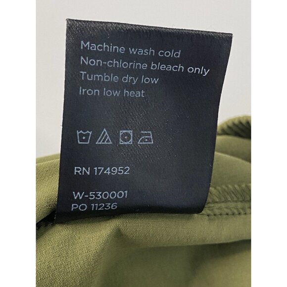 Wellen Lowtide Jogger Tech Pants Men’s XL Olive Green Huckberry Hiking 34x29 - Picture 10 of 16